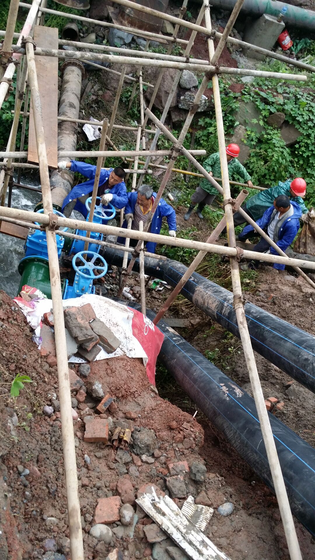 奮戰(zhàn)技改工程 楊灣污水處理廠順利投入試運(yùn)行