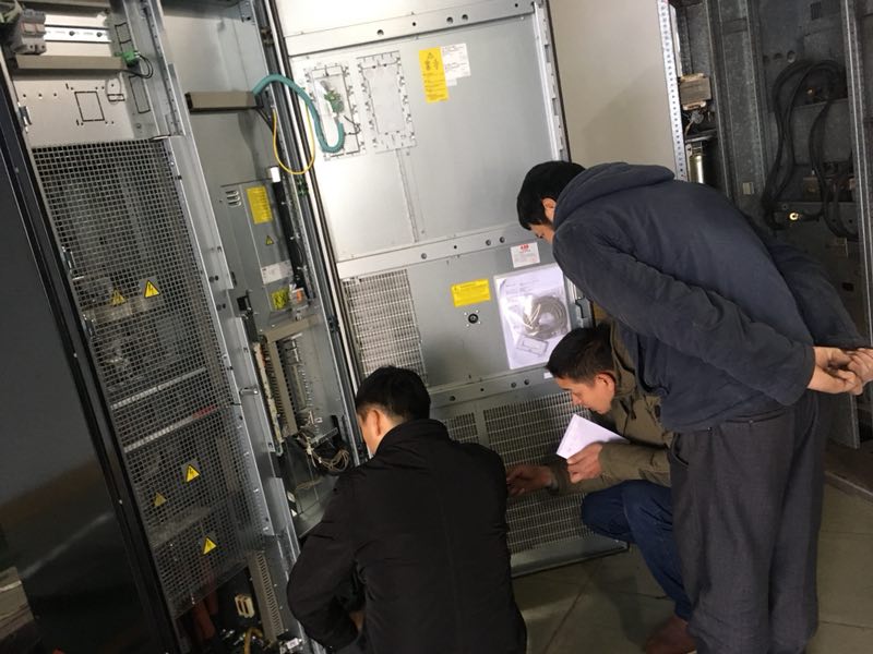 四水廠完成送水車間變頻器技術改造