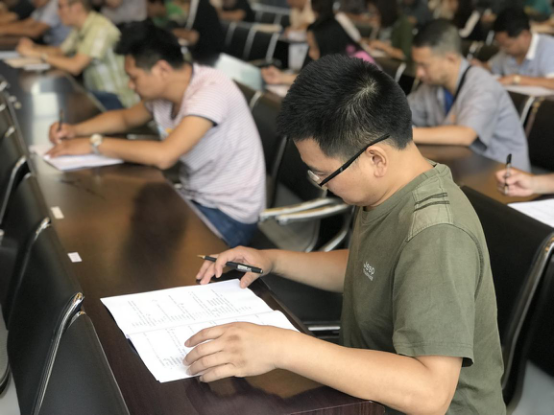 集團(tuán)公司組織黨的十九大精神知識考試