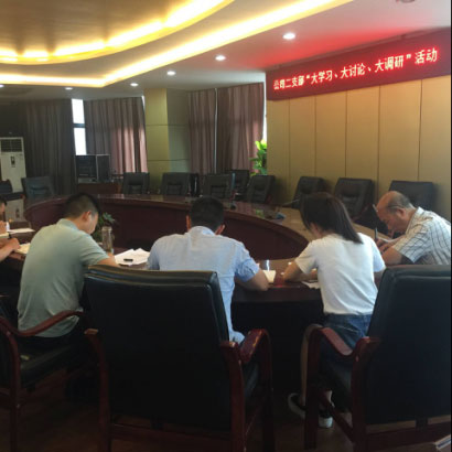 公司二支部開展“大學(xué)習(xí)、大討論、大調(diào)研”活動