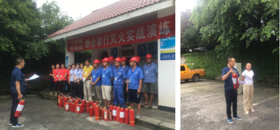 營銷部、污泵部聯(lián)合開展應急滅火實戰(zhàn)演練