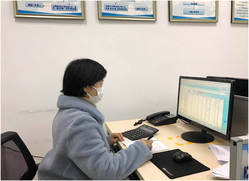 營銷部水費賬務組全力做好疫情防控供水服務保障