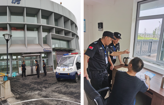 加強(qiáng)廠(chǎng)區(qū)安保工作，確保水廠(chǎng)安全生產(chǎn)