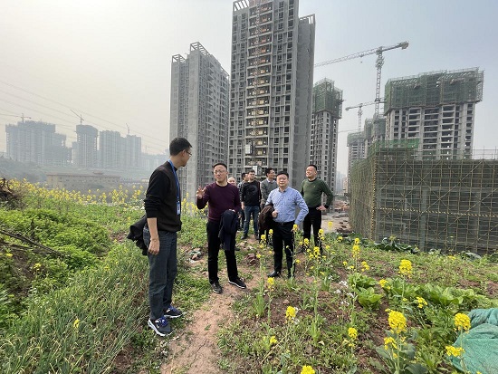 集團公司黨委書記、董事長周燕賓率隊調(diào)研督查五糧液機場供水保障工程建設(shè)