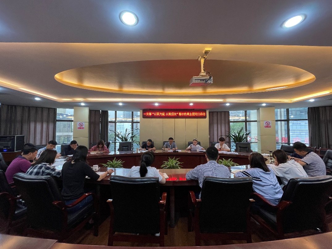 公司一支部召開“以案為鑒，以案促改” 警示教育主題黨日活動(dòng)