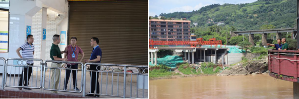 宜賓市公用事業(yè)服務集團籌備組副組長胡為民深入清源水務集團一線調研