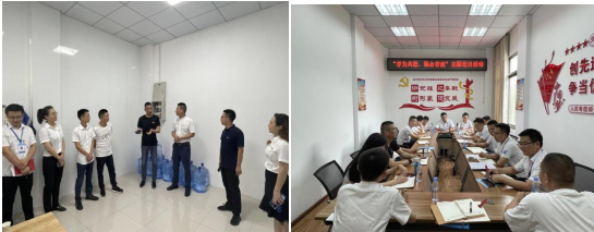 公司二支部開展“齊力共進、強企有我” 主題黨日活動